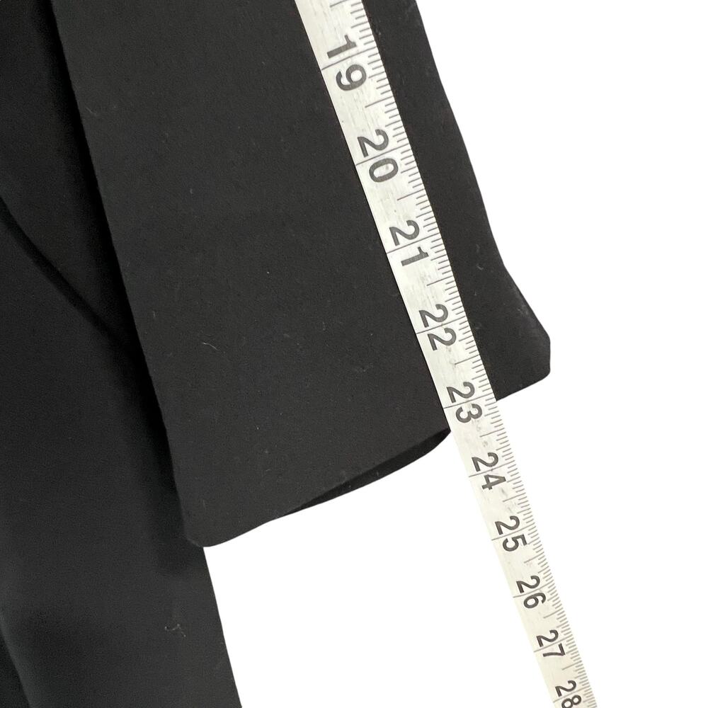 Calvin Klein Blazer Womens 20W Black Open Front Career Work Jacket Plus Size - Picture 10 of 16